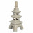 Pagoda Stack 79cm Weathered Light Stone Effect