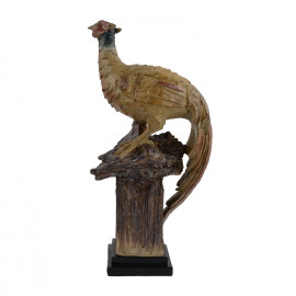 Pheasant Carved Wood Effect Pheasant Carved Wood Effect