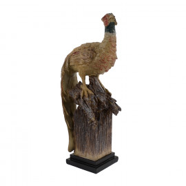 Pheasant Carved Wood Effect Pheasant Carved Wood Effect