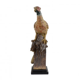 Pheasant Carved Wood Effect Pheasant Carved Wood Effect
