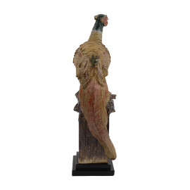 Pheasant Carved Wood Effect Pheasant Carved Wood Effect