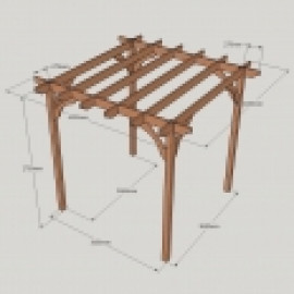 Premium Pergola - 4 Post