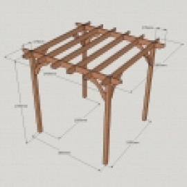 Premium Pergola - 4 Post