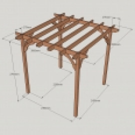Premium Pergola - 4 Post