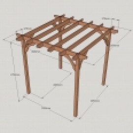 Premium Pergola - 4 Post