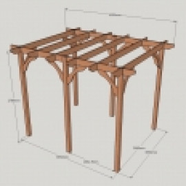 Premium Pergola - 6 Post