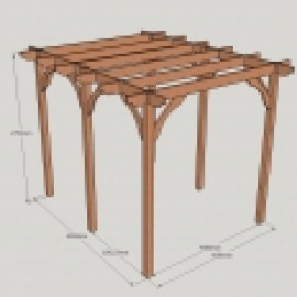 Premium Pergola - 6 Post