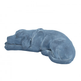 Puppy Lying – blue iron effect Puppy Lying – blue iron effect