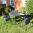 Salerno Rectangular Table in Anthracite