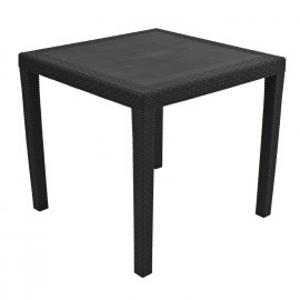 Salerno Square Table in Anthracite
