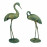 Cranes Pair – gold verdigris