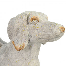 Sausage Dog Planter – weathered stone effect Sausage Dog Planter – weathered stone effect