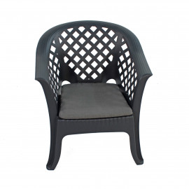 Savona Stacking Chair – Anthracite Savona Stacking Chair – Anthracite