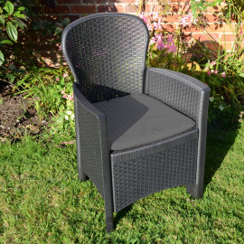 Sicily Armchair (pack of 2) – Anthracite