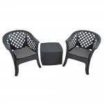 Sicily side table with Savona chairs