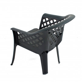 Sicily side table with Savona chairs