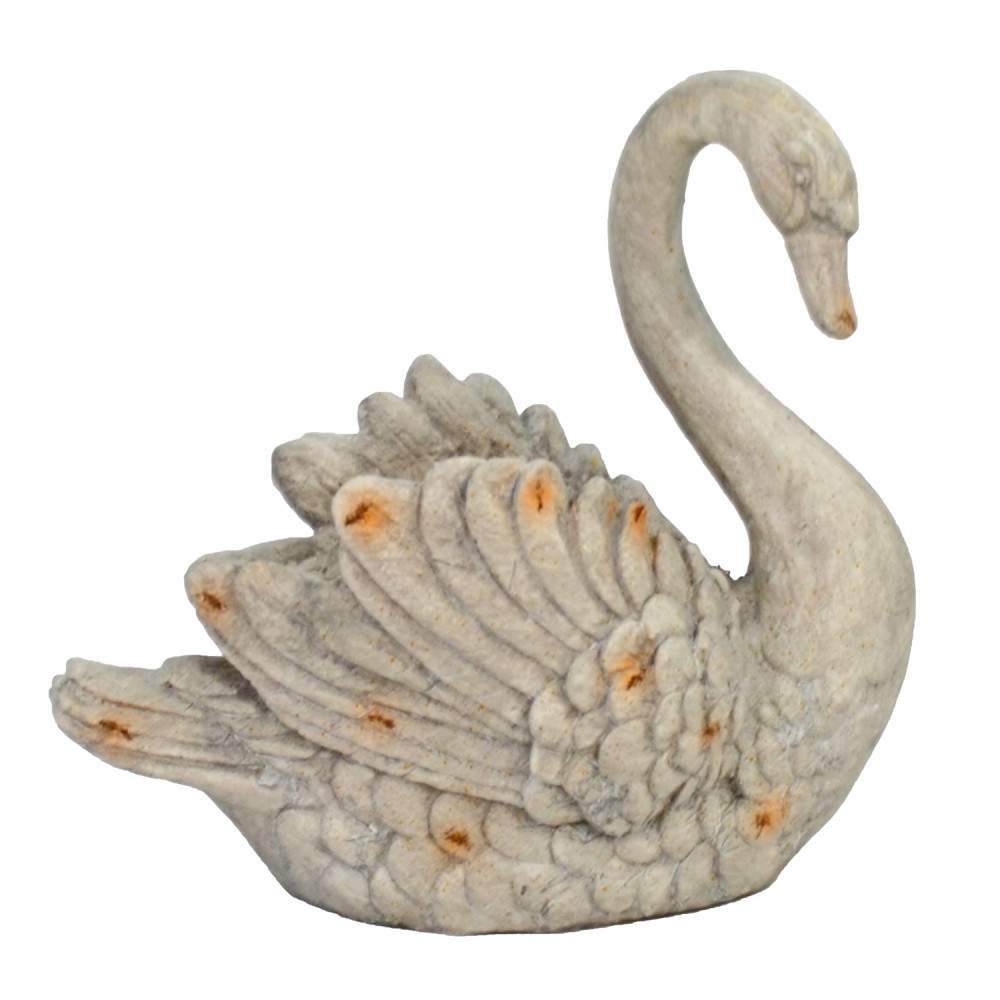 Swan Planter – weathered stone effect Swan Planter – weathered stone effect