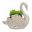 Swan Planter – weathered stone effect