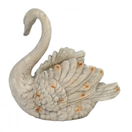Swan Planter – weathered stone effect Swan Planter – weathered stone effect