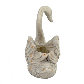 Swan Planter – weathered stone effect Swan Planter – weathered stone effect