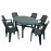 Teramo 6 Table with Parma Chairs – 2 colour option