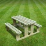 Tinwell Junior Rounded Picnic Bench Tinwell Junior Rounded Picnic Bench