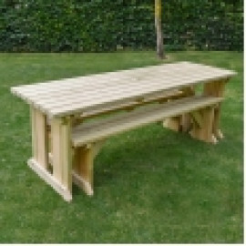 Tinwell Picnic Table And Bench Set