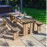 Tinwell Rounded Picnic Bench