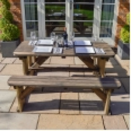 Tinwell Rounded Picnic Bench