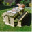 Tinwell Rounded Picnic Table And Bench Set