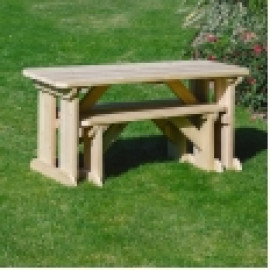 Tinwell Rounded Picnic Table And Bench Set Tinwell Rounded Picnic Table And Bench Set
