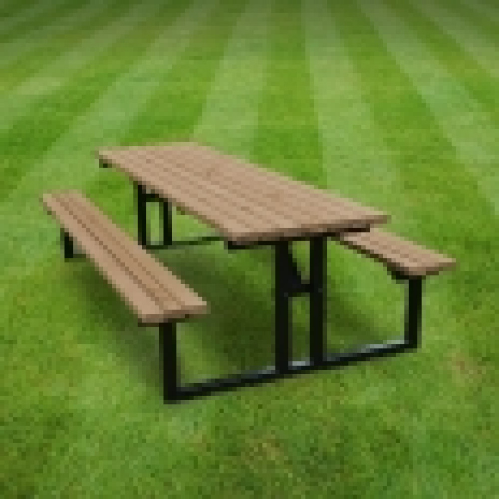 Tinwell Steel Picnic Bench Tinwell Steel Picnic Bench