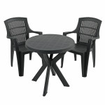 Tivoli table with Parma chairs- 2 colour option