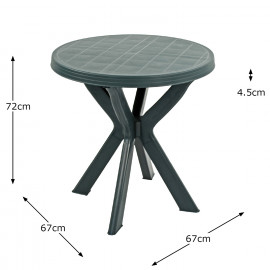Tivoli table with Parma chairs- 2 colour option