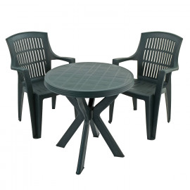 Tivoli table with Parma chairs- 2 colour option