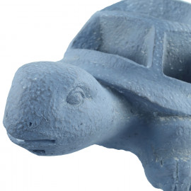 Tortoise Planter – blue iron effect Tortoise Planter – blue iron effect