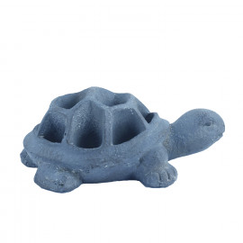 Tortoise Planter – blue iron effect Tortoise Planter – blue iron effect