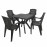 Turin table with Parma chairs- 2 colour option