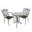 Verde Bistro Set – 2 chair options