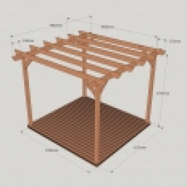 Wooden Pergola and Decking Kit Wooden Pergola and Decking Kit