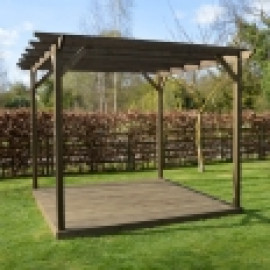 Wooden Pergola and Decking Kit Wooden Pergola and Decking Kit