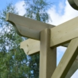 Wooden Pergola and Decking Kit Wooden Pergola and Decking Kit